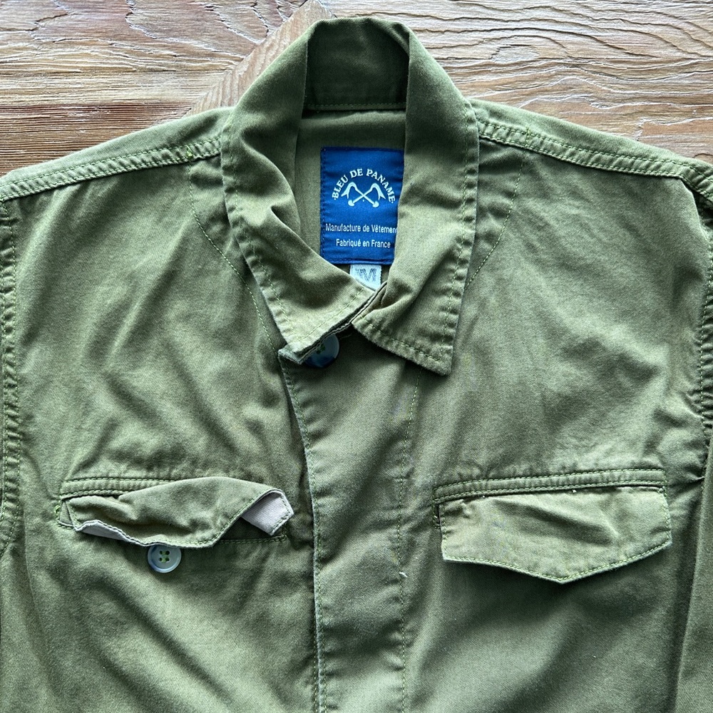 Olive green jacket